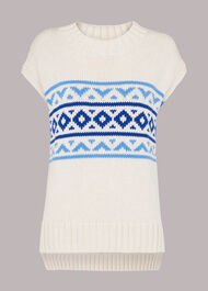 Fairisle High Neck Tank