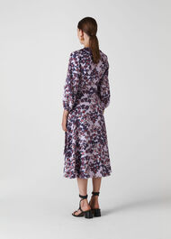 Floral Wrap Dress Multicolour
