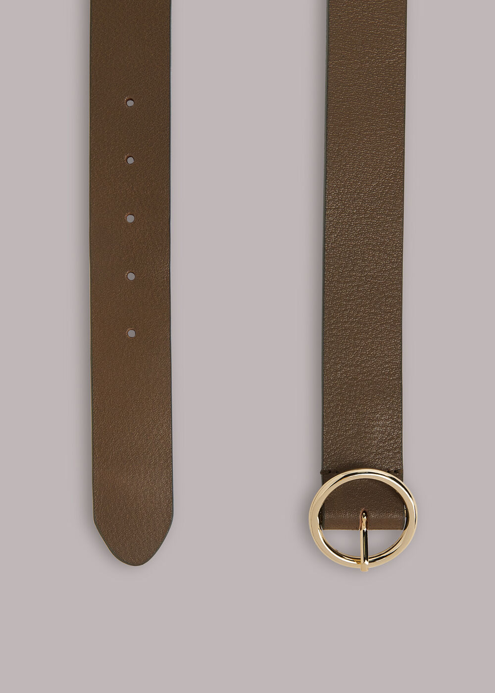 Circle Buckle Belt