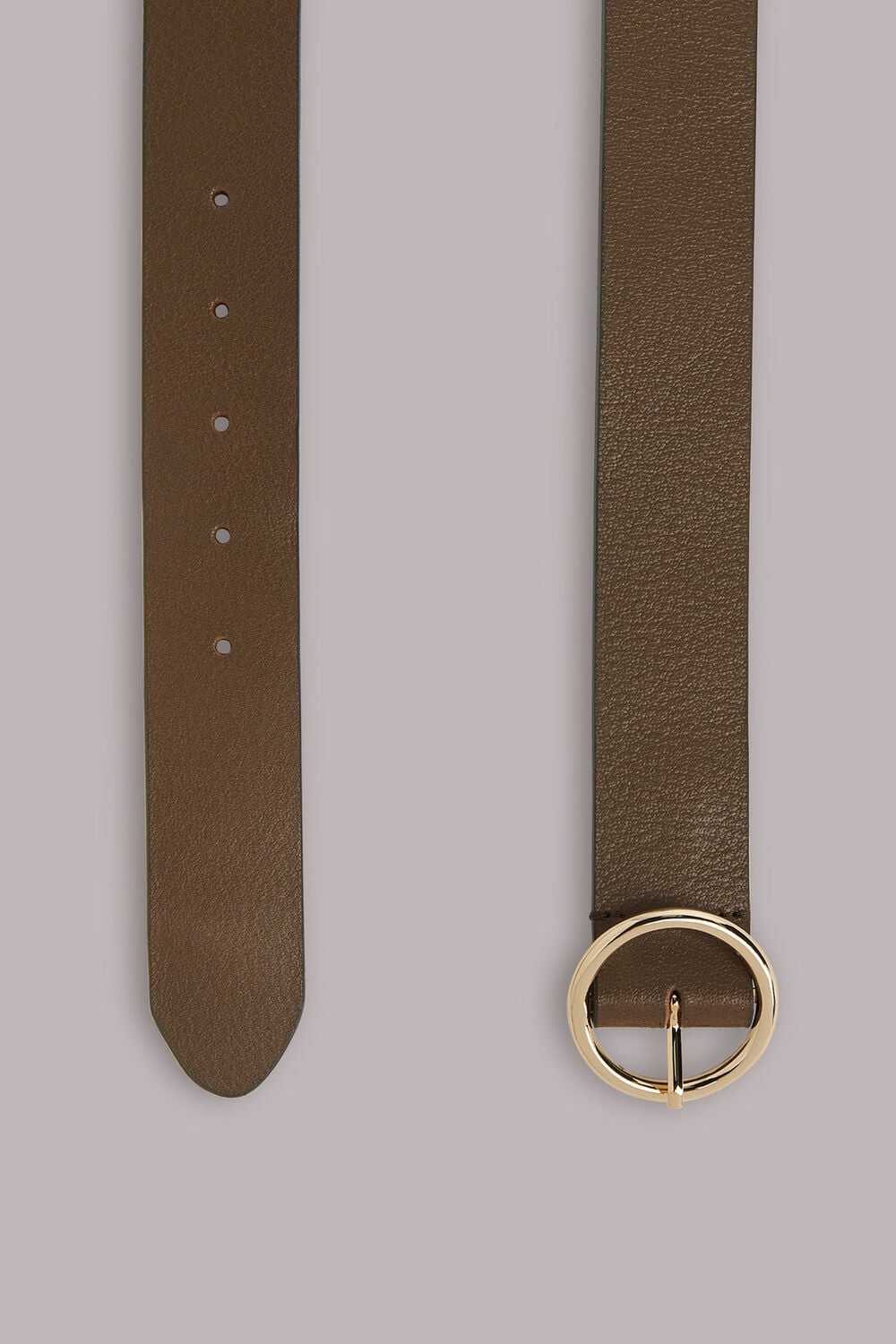 Circle Buckle Belt