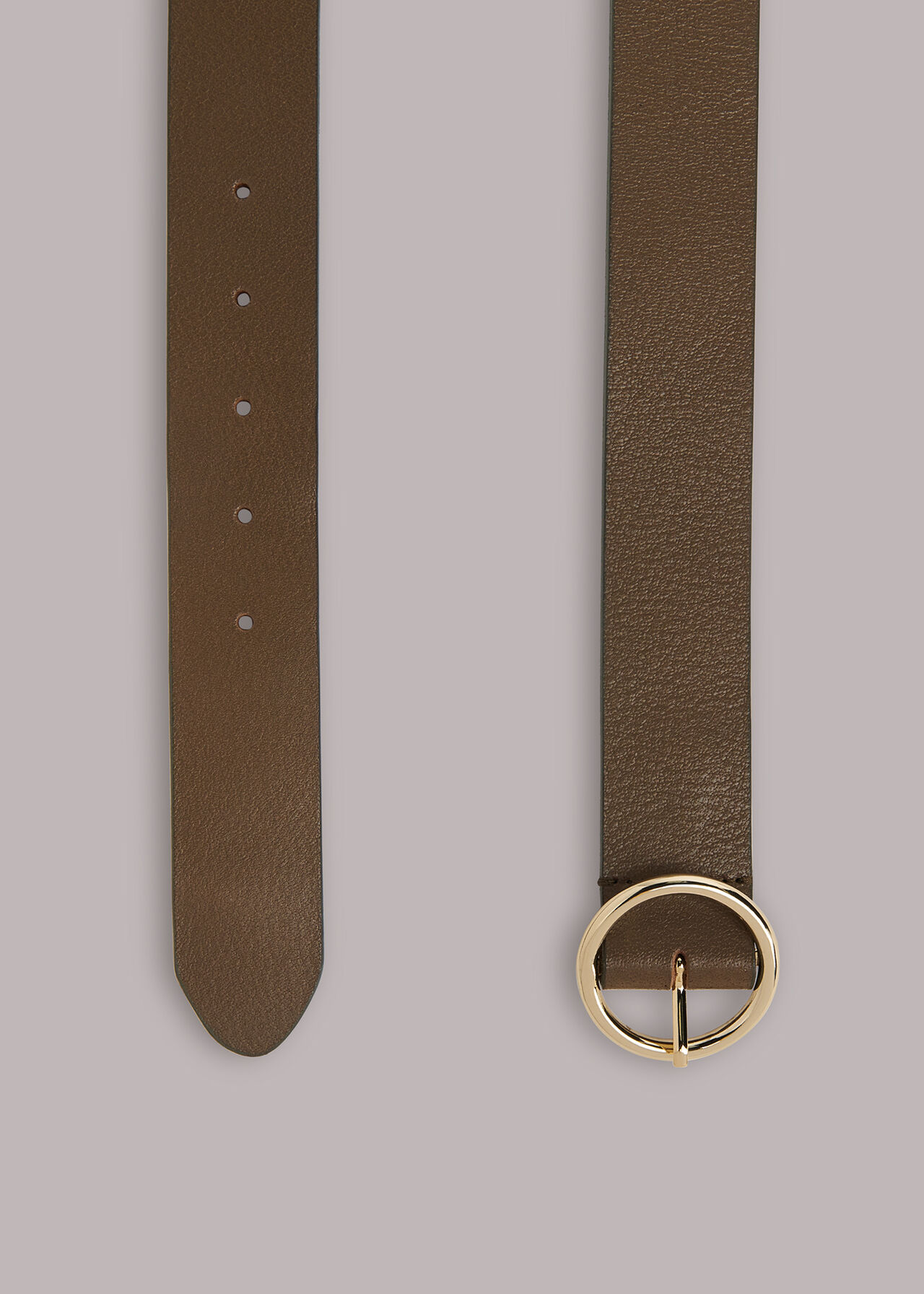 Circle Buckle Belt