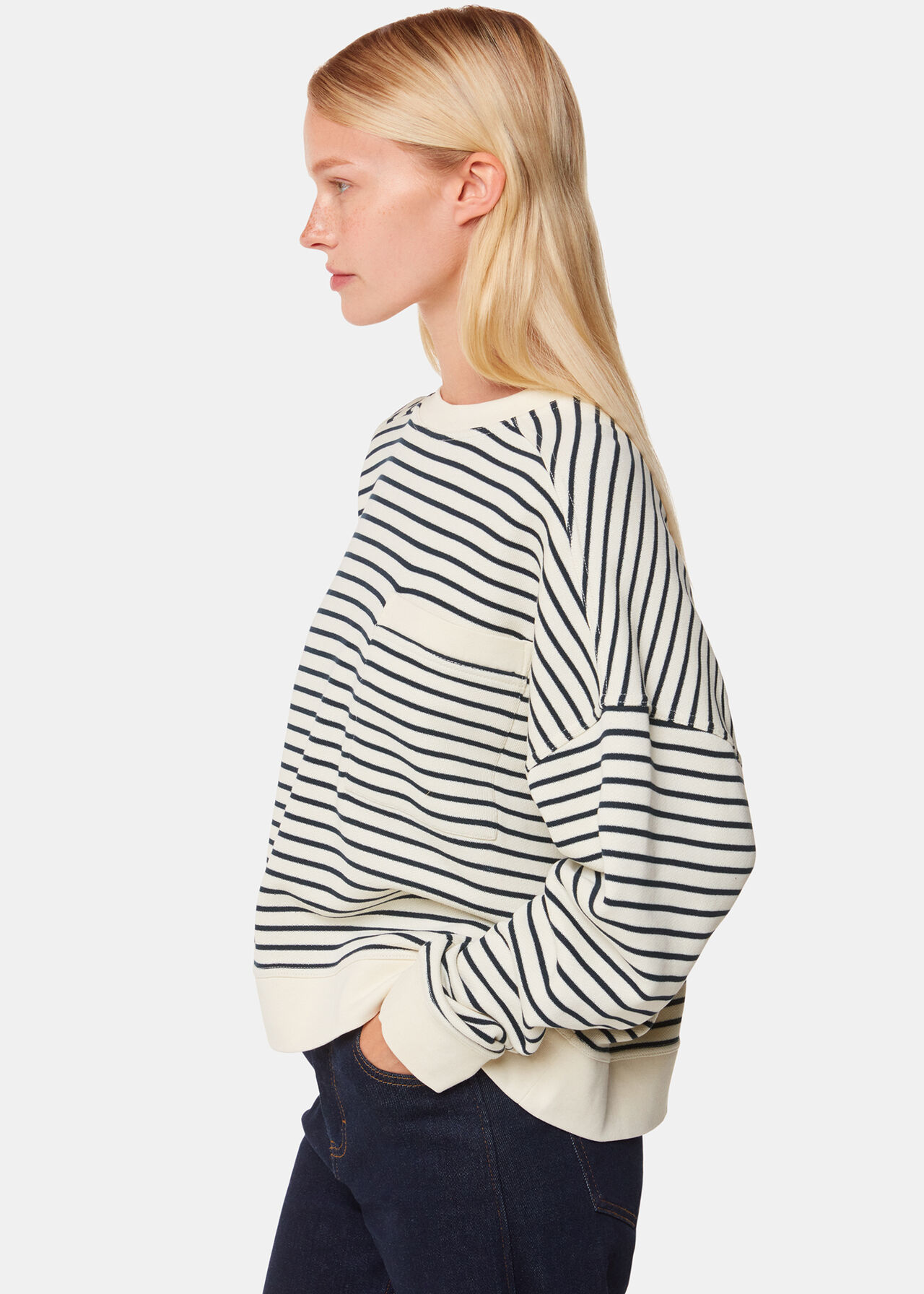 Stripe Sweat