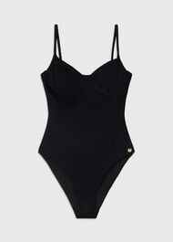 Ribbed Underwire Swimsuit