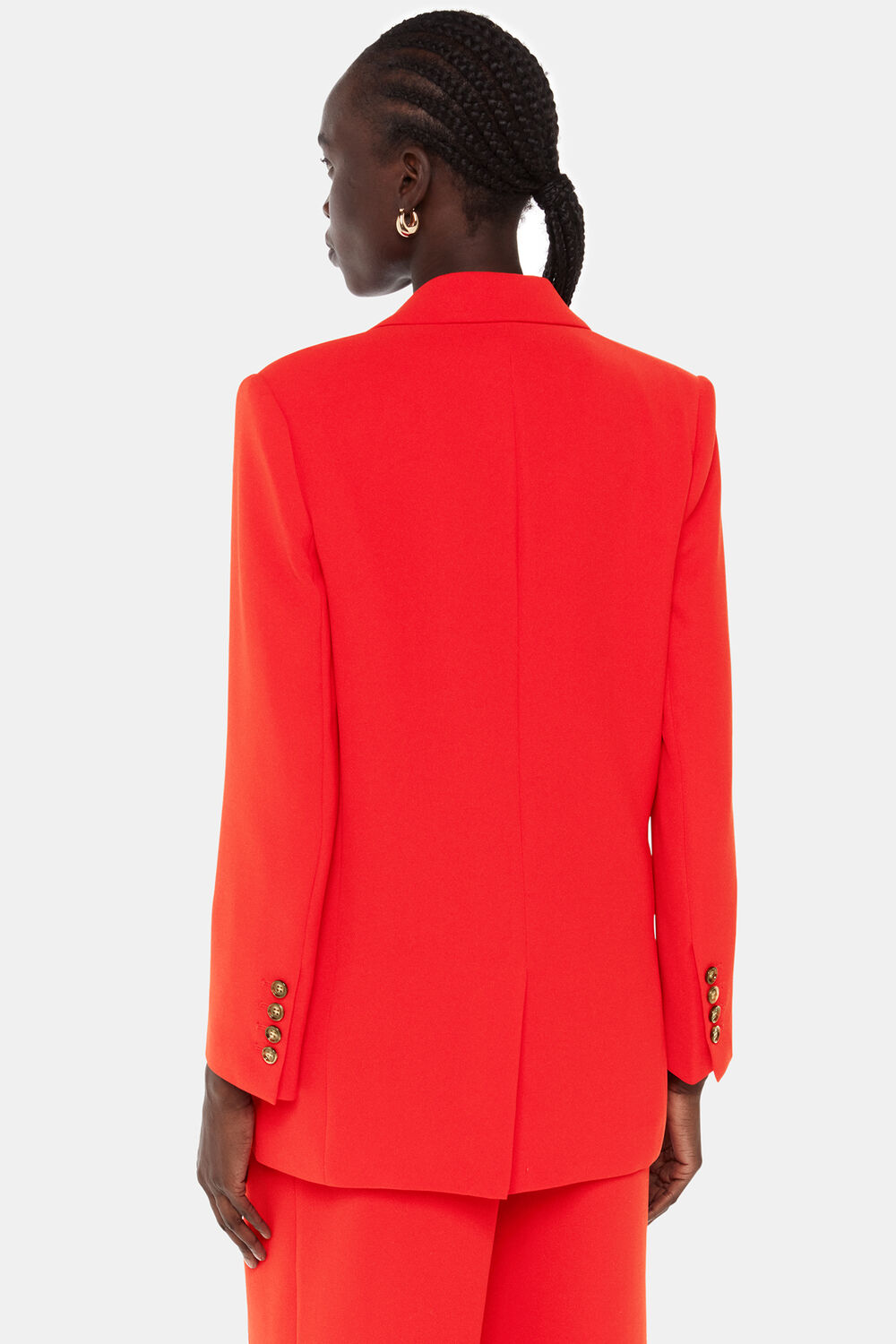 Boyfriend Crepe Blazer