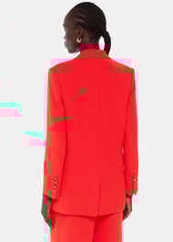 Boyfriend Crepe Blazer