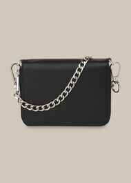 Safia Double Zip Chain Bag