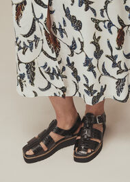Kendra Croc Sandal