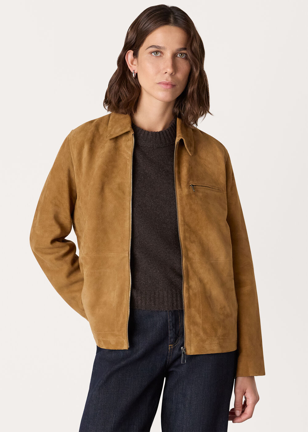 Kate Suede Jacket