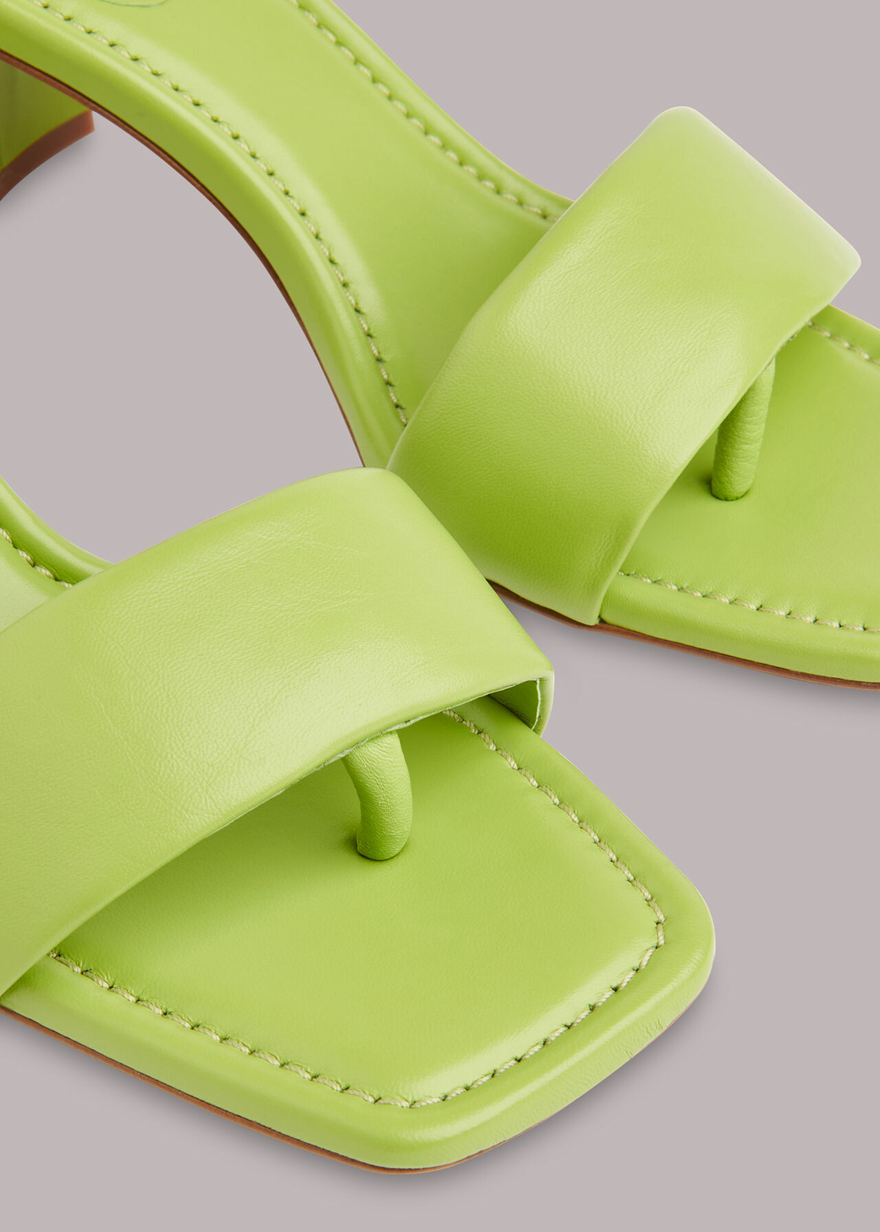 Green Marie Slip On Mule | WHISTLES