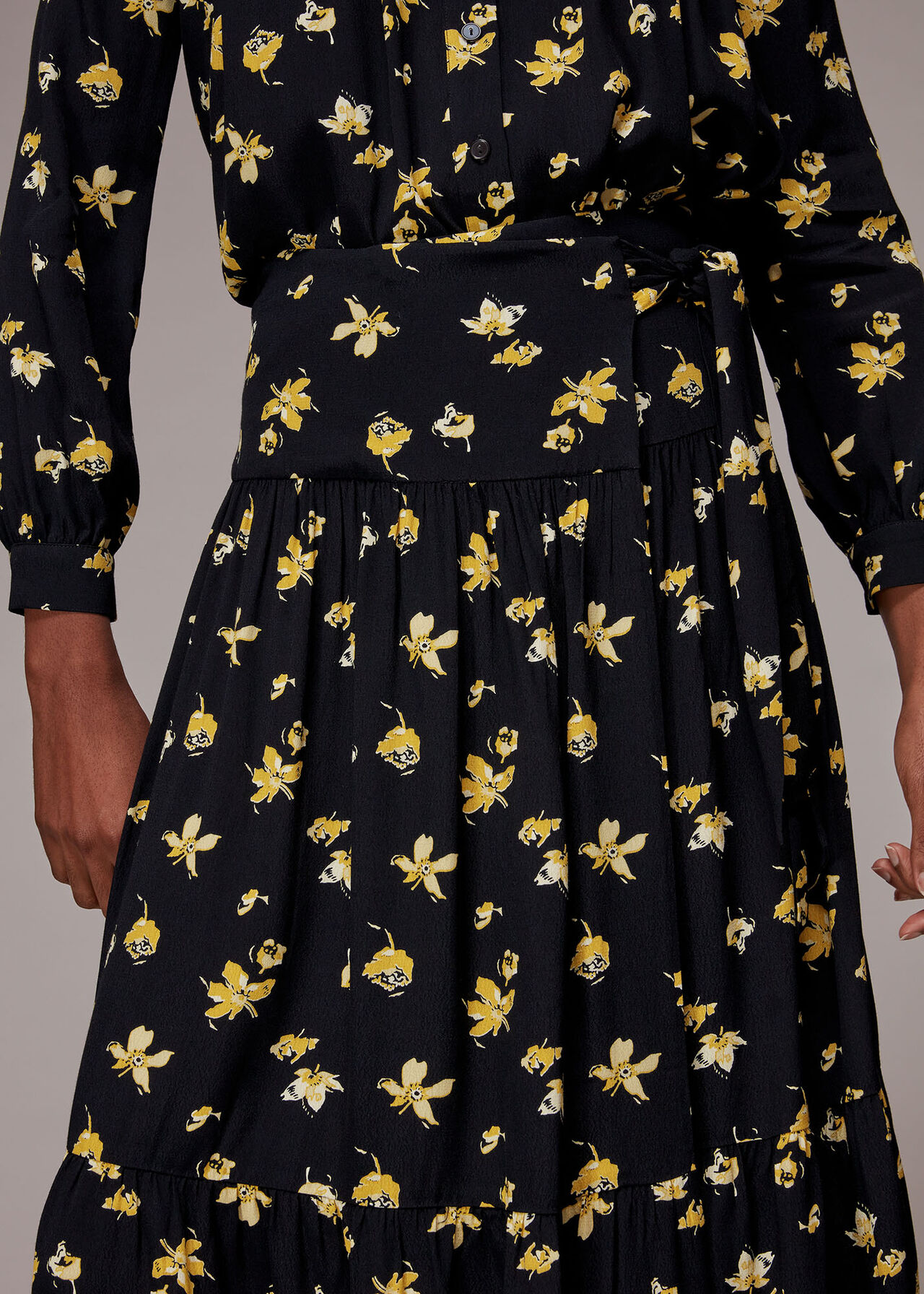 Bridget Falling Floral Skirt