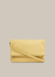 Issy Mini Foldover Bag Lemon