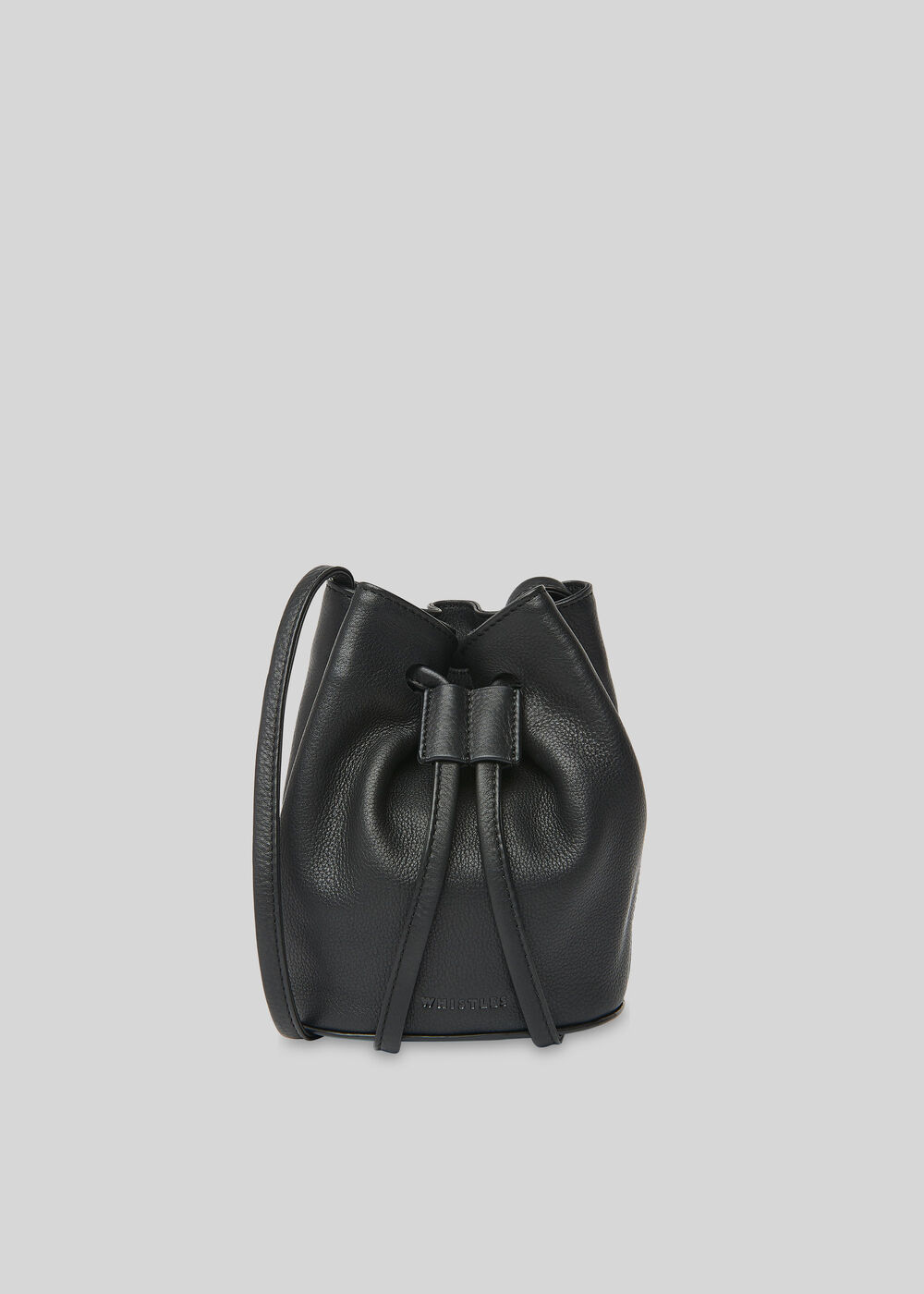 Ammie Mini Drawstring Bag Black