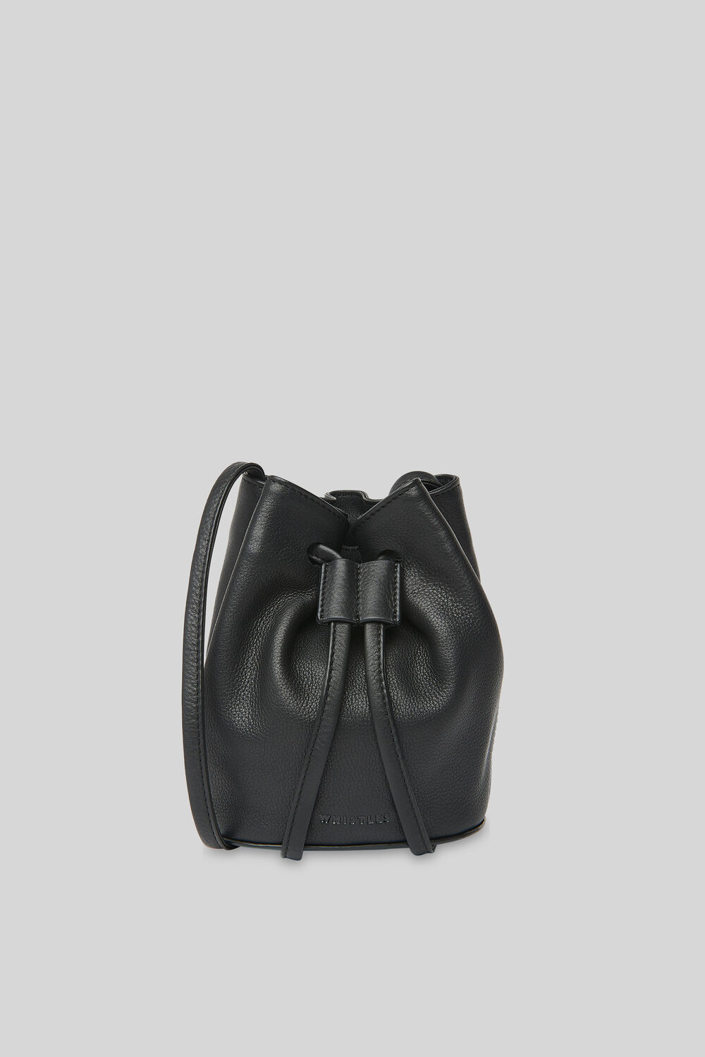 Ammie Mini Drawstring Bag Black
