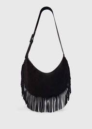 Sia Suede Fringed Bag