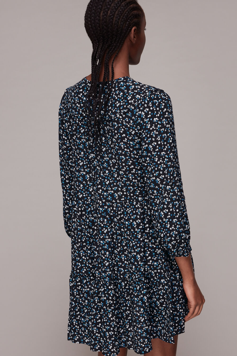 Delicate Floral Print Dress
