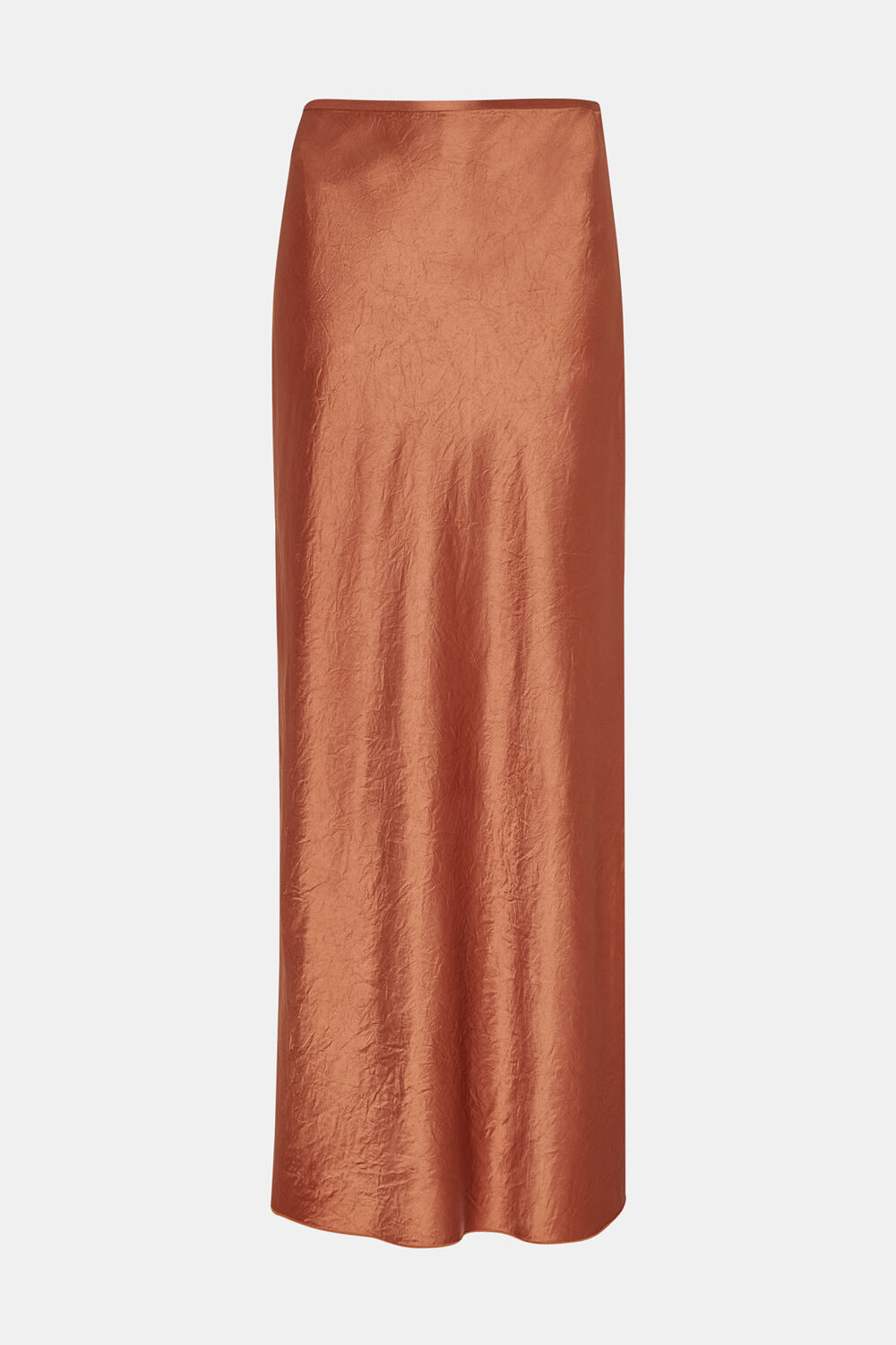 Bronze Ella Bias Cut Skirt
