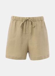 Linen Elasticated Short