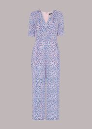 Floral Garden Print Jumpsuit