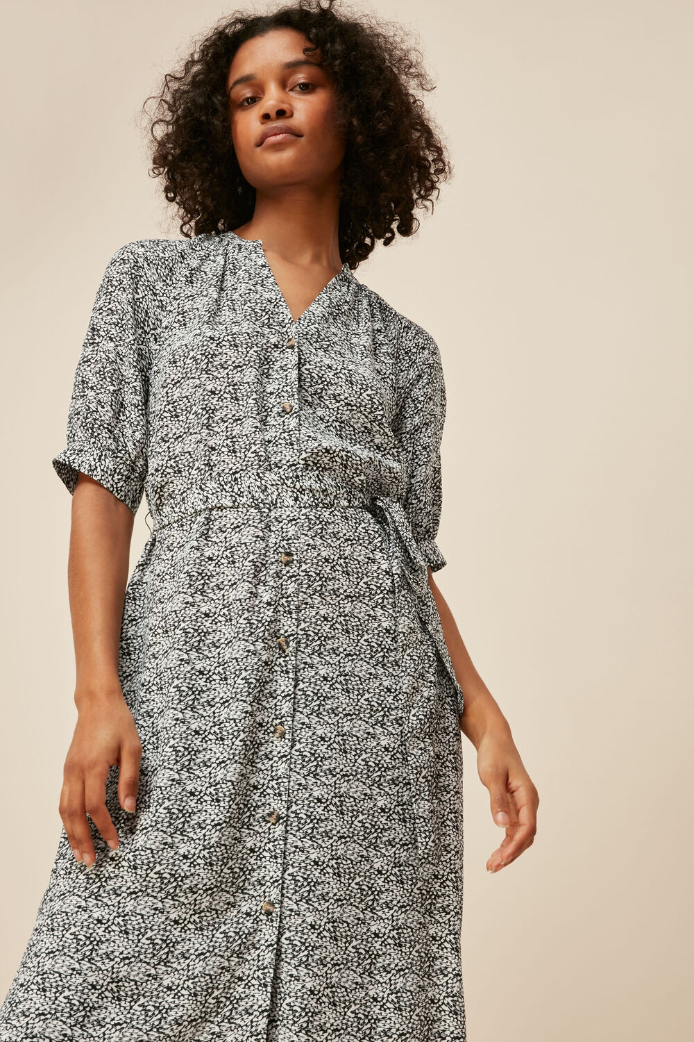 Olivia Mixed Animal Dress
