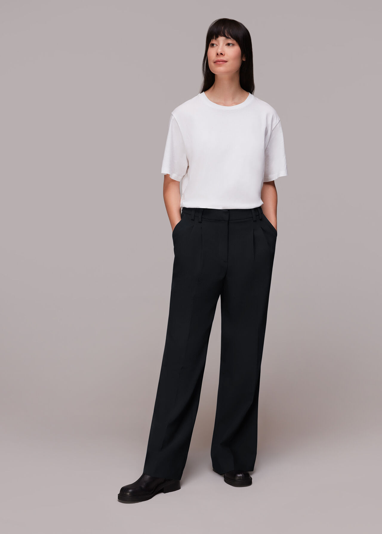 Cara Dropped Waist Trouser