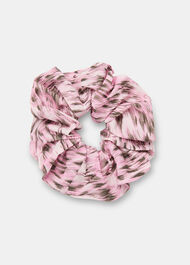 Leopard Cotton Scrunchie