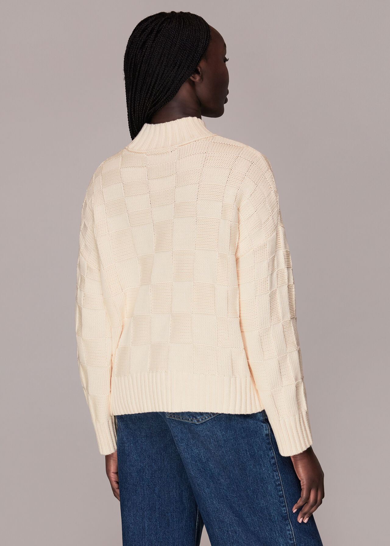 Texture Check Sweater