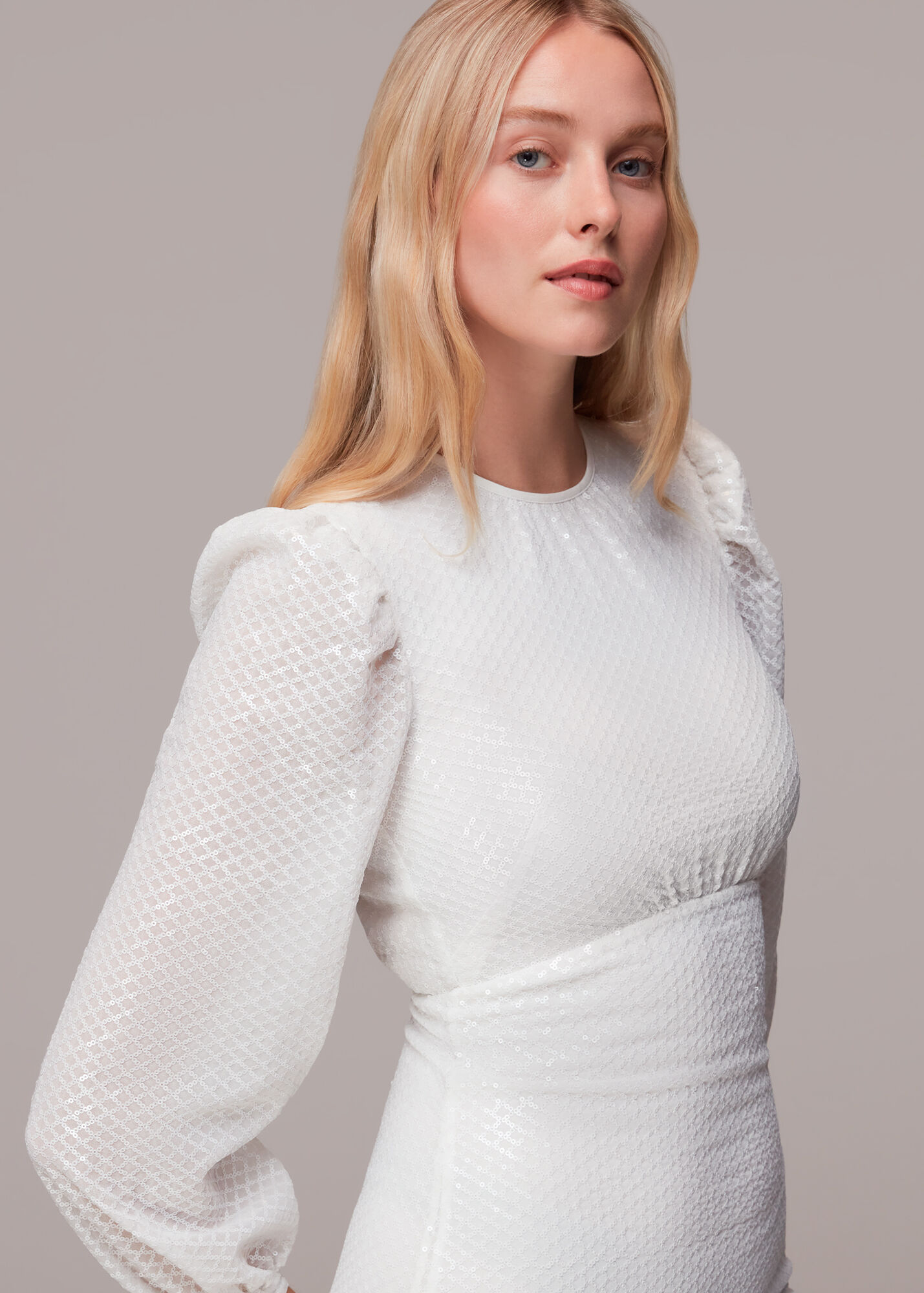 Chic BellSleeve Wedding Dress Whistles Bridal Collection