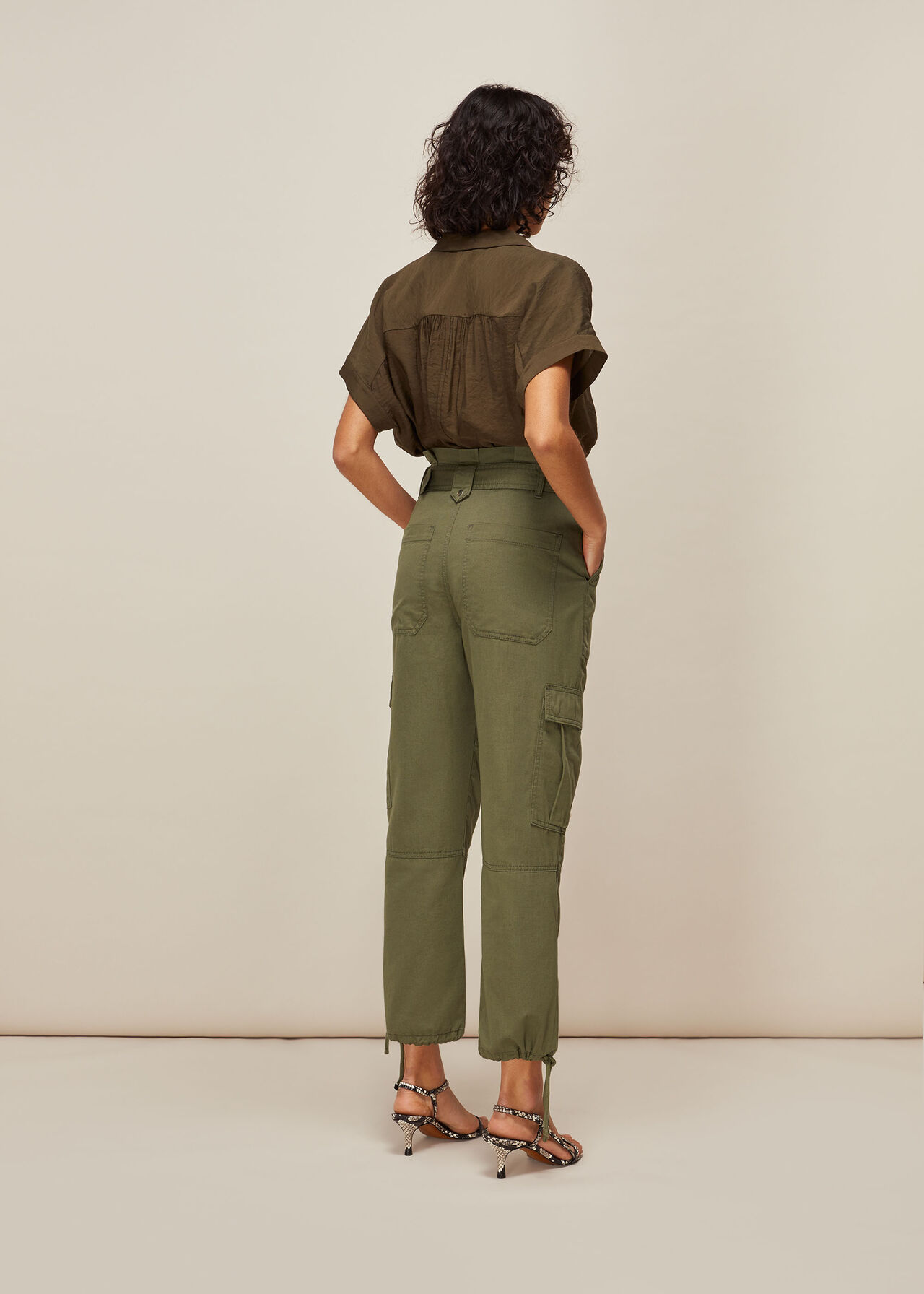 Cargo Military Trouser Khaki