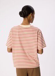 Stripe Relaxed Cotton T-shirt