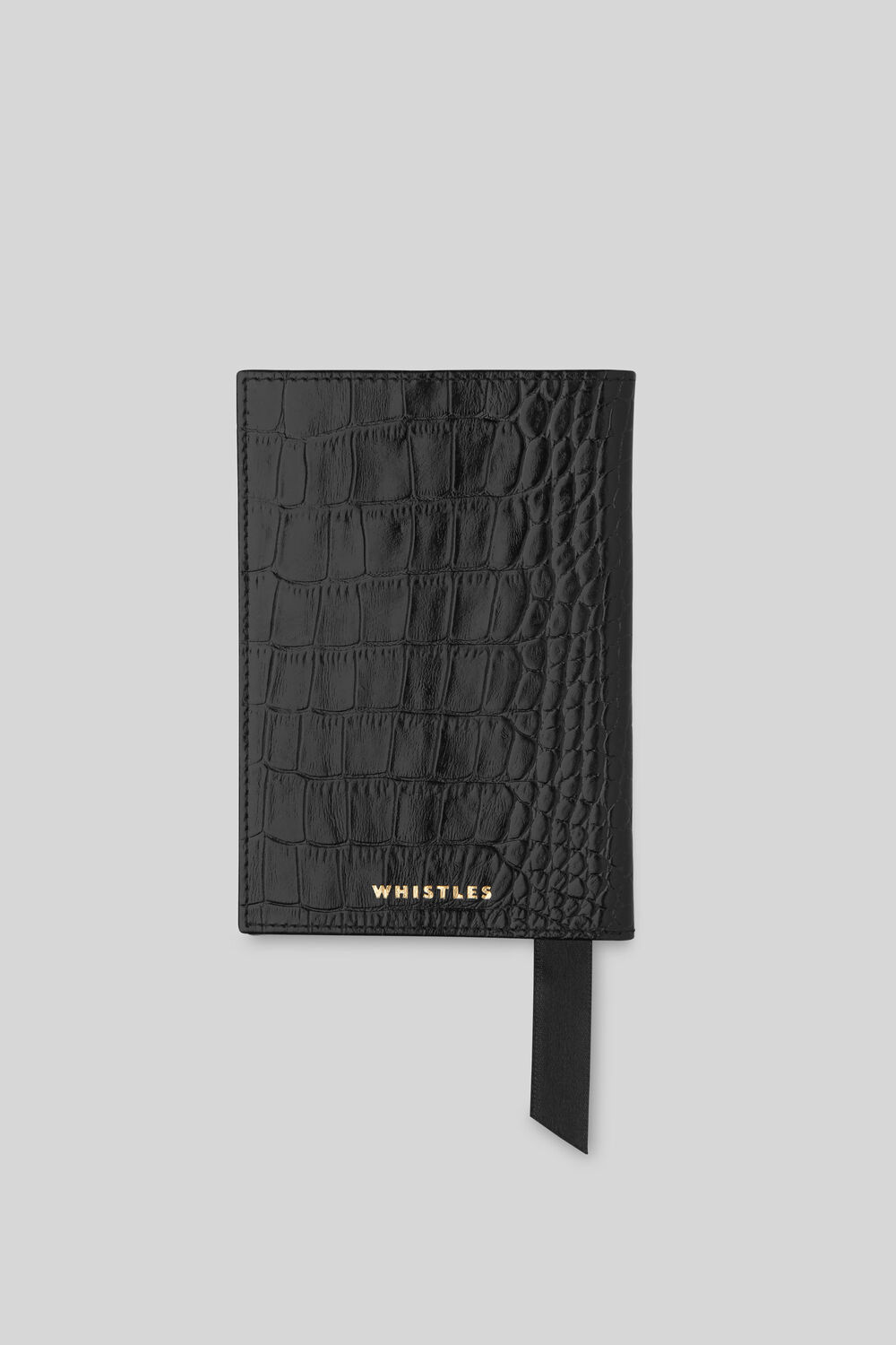 Shiny Croc Passport Holder