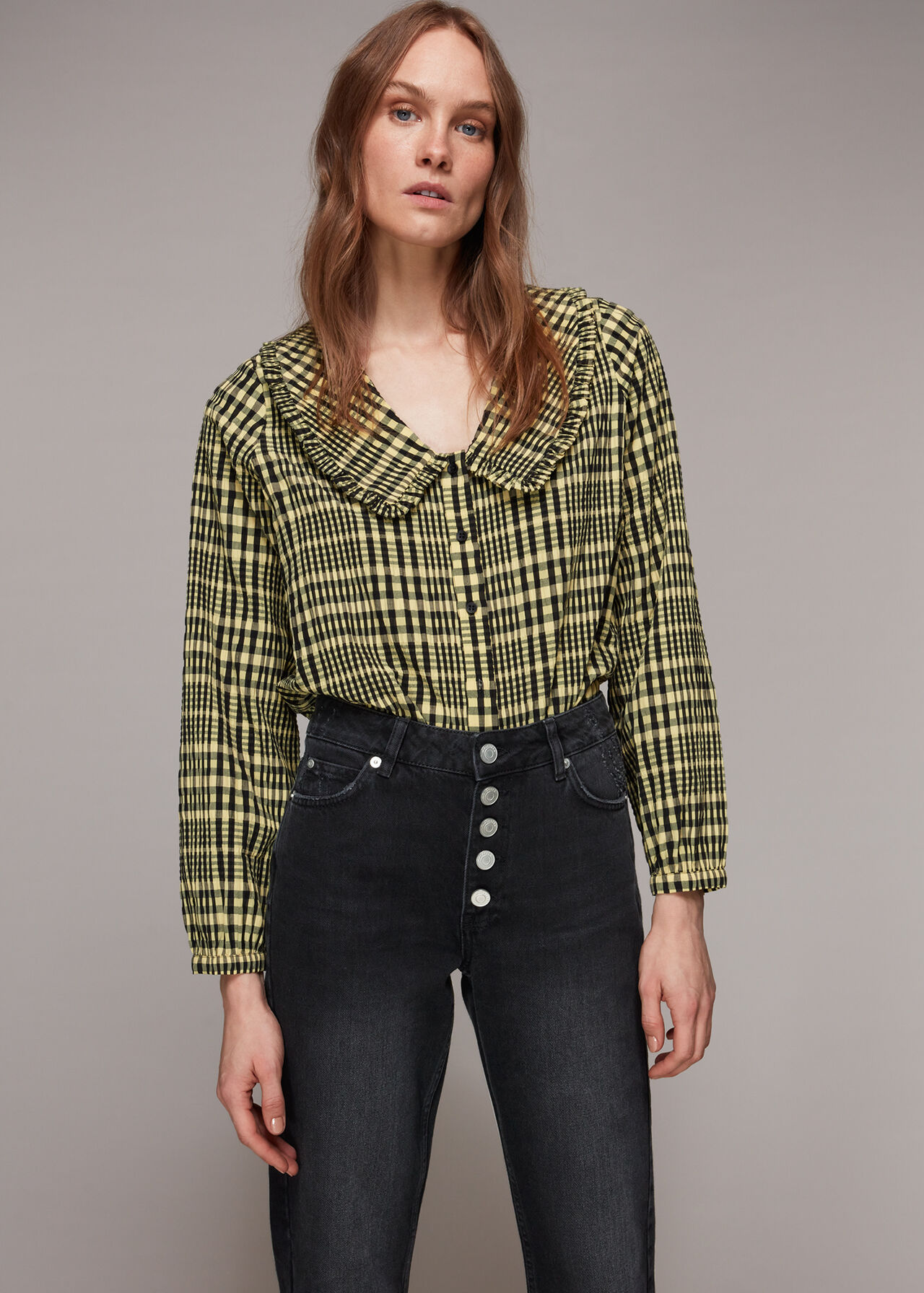 Authentic Hollie Button Jean