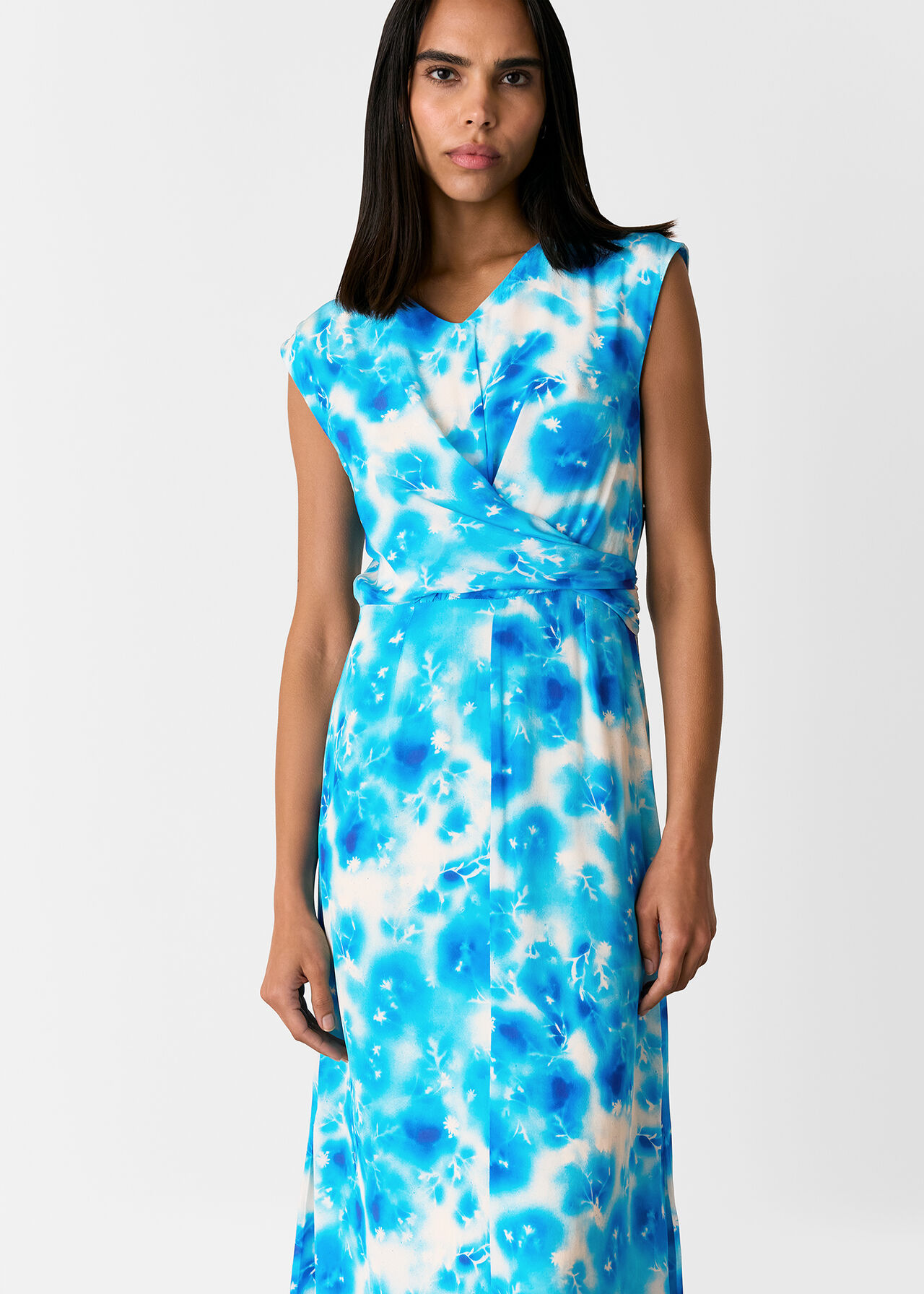 Sprayed Flowers Daina Dress