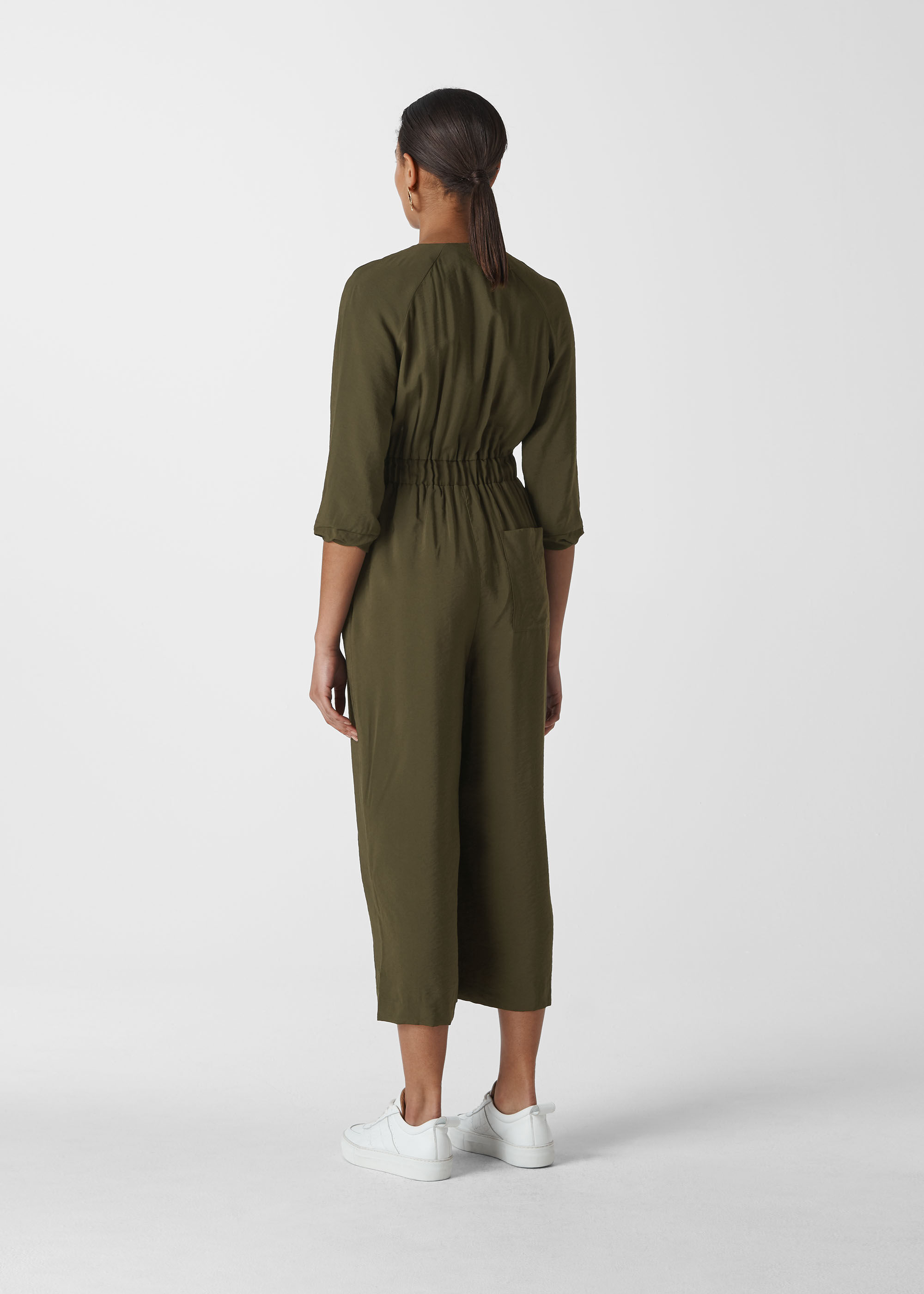 Lorena Tie Front Jumpsuit