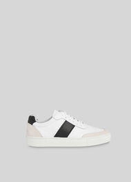 York Side Stripe Trainer Black