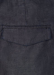 Indigo Barrel Leg Trouser