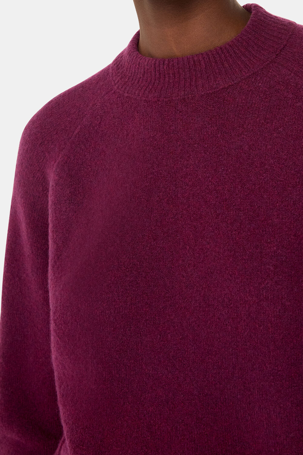 Wool Mix Side Split Knit