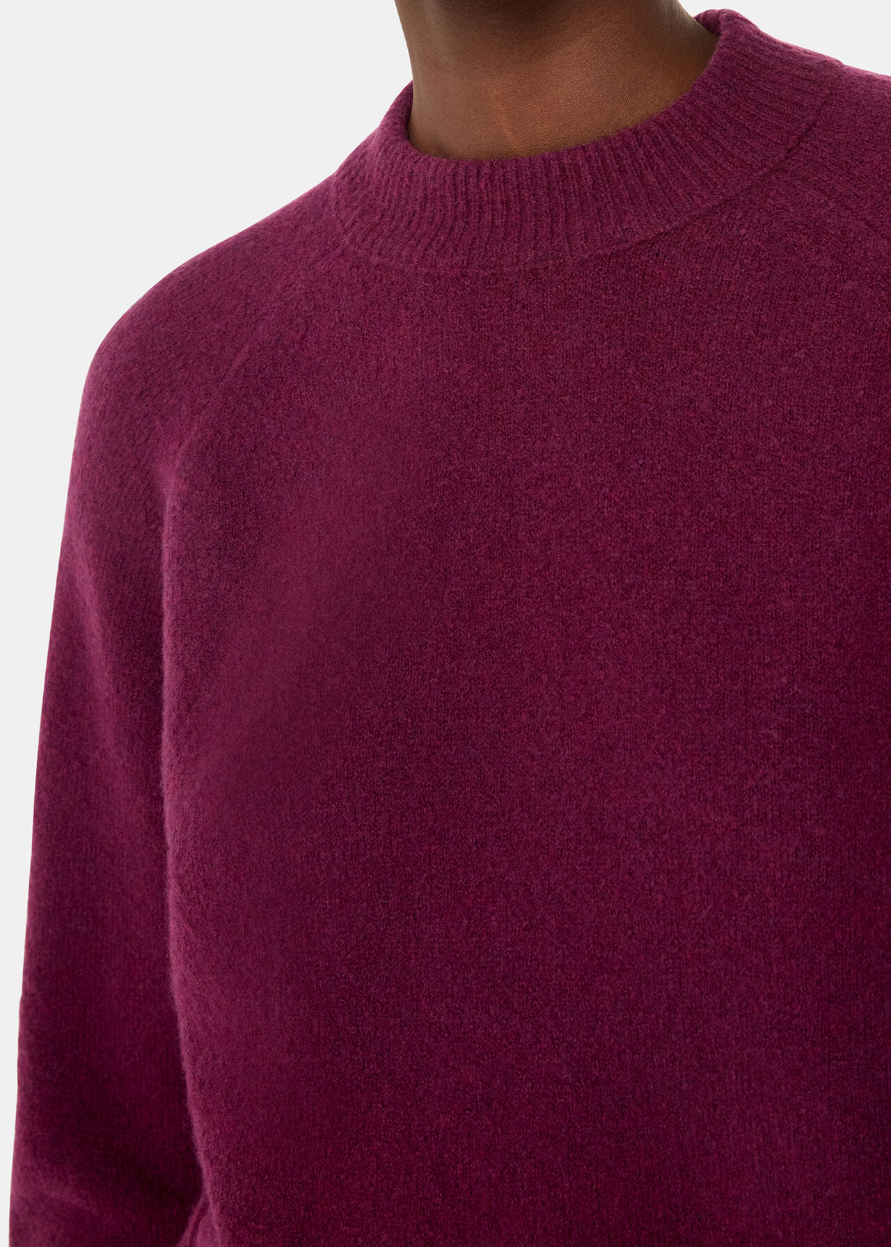 Wool Mix Side Split Knit