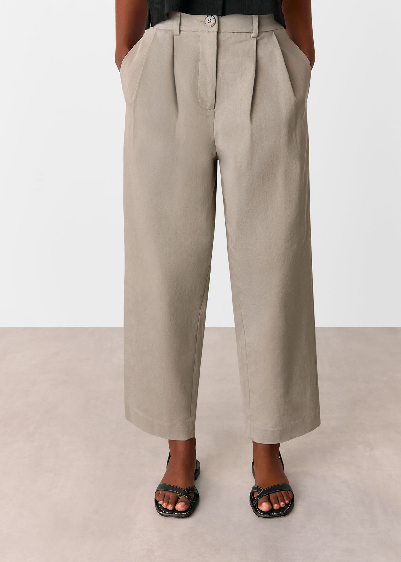 Bethany Barrel Leg Trouser