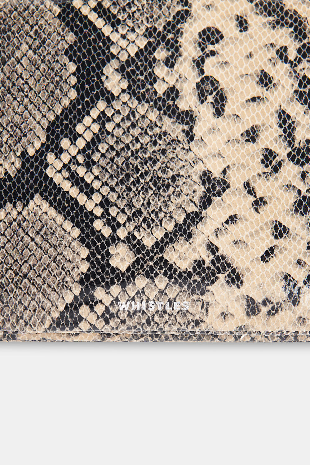 Multicolour Elita Snake Double Clutch
