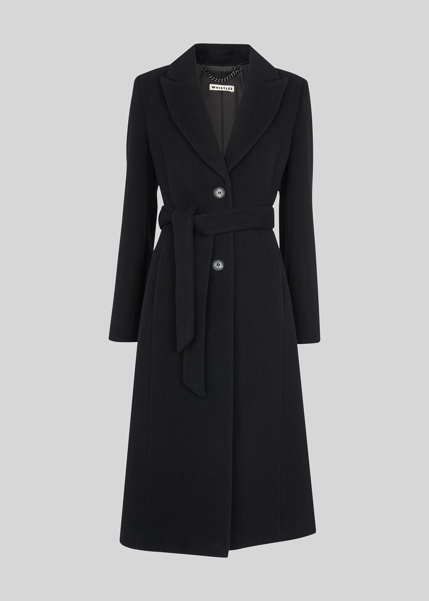 Whistles belted coat cheap