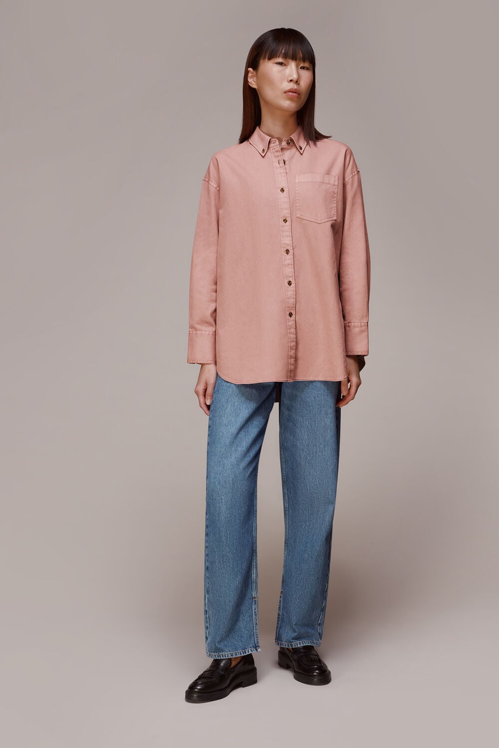 Ruby Denim Pocket Shirt