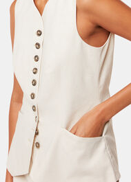 Lindsey Linen Blend Waistcoat