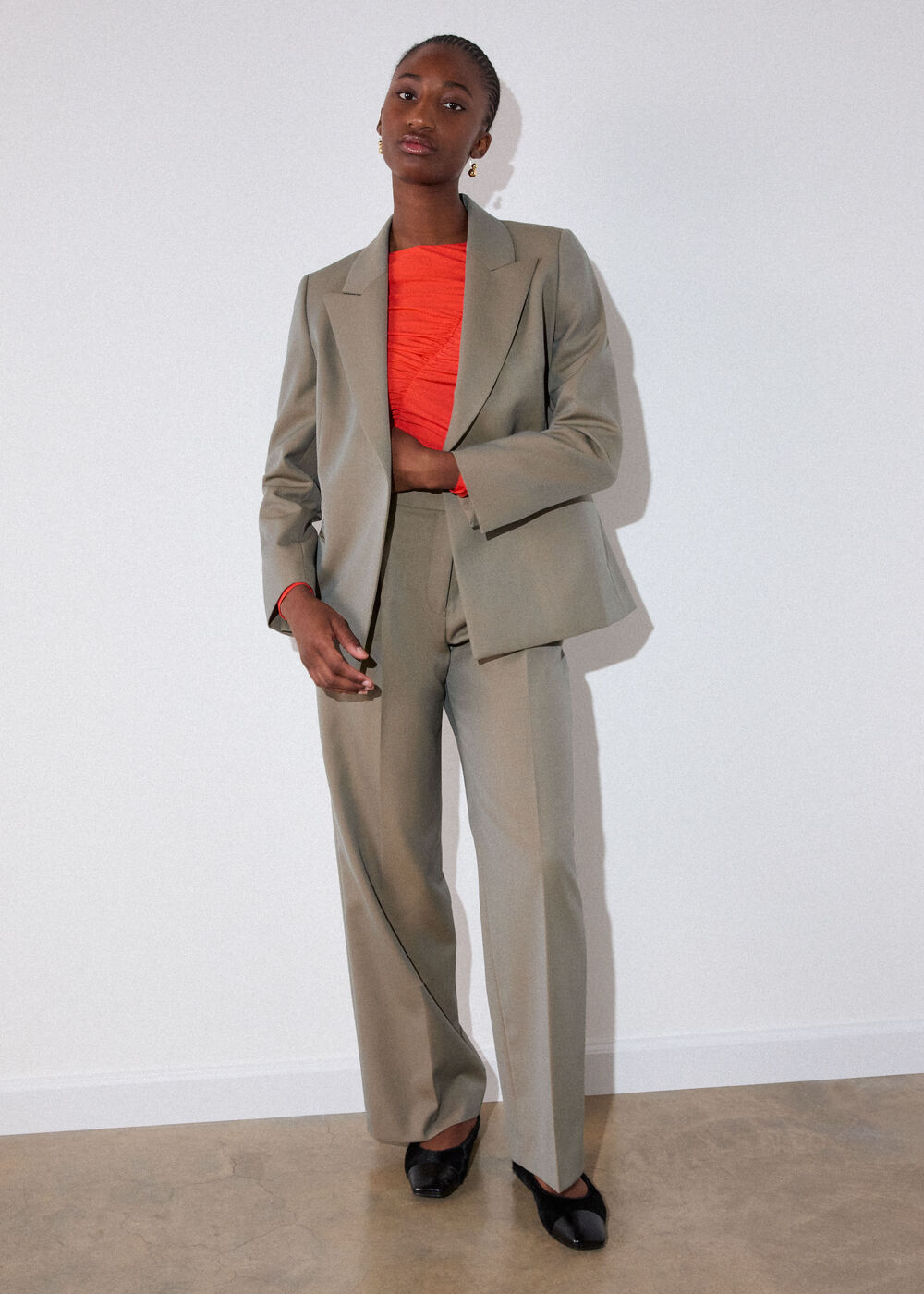 Dark Green Blazer & Trouser Coord