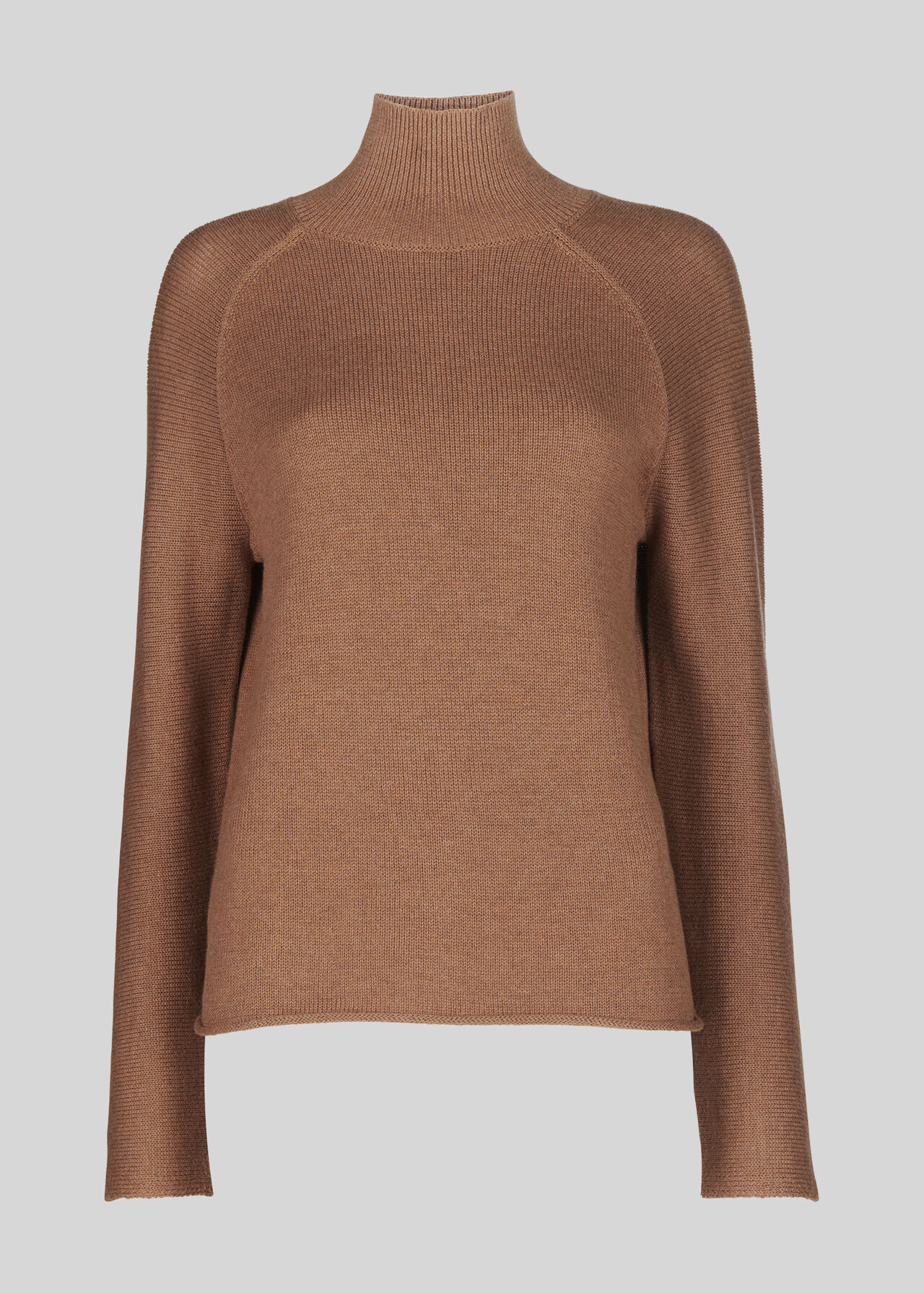 Phillipa Roll Neck Knit Camel