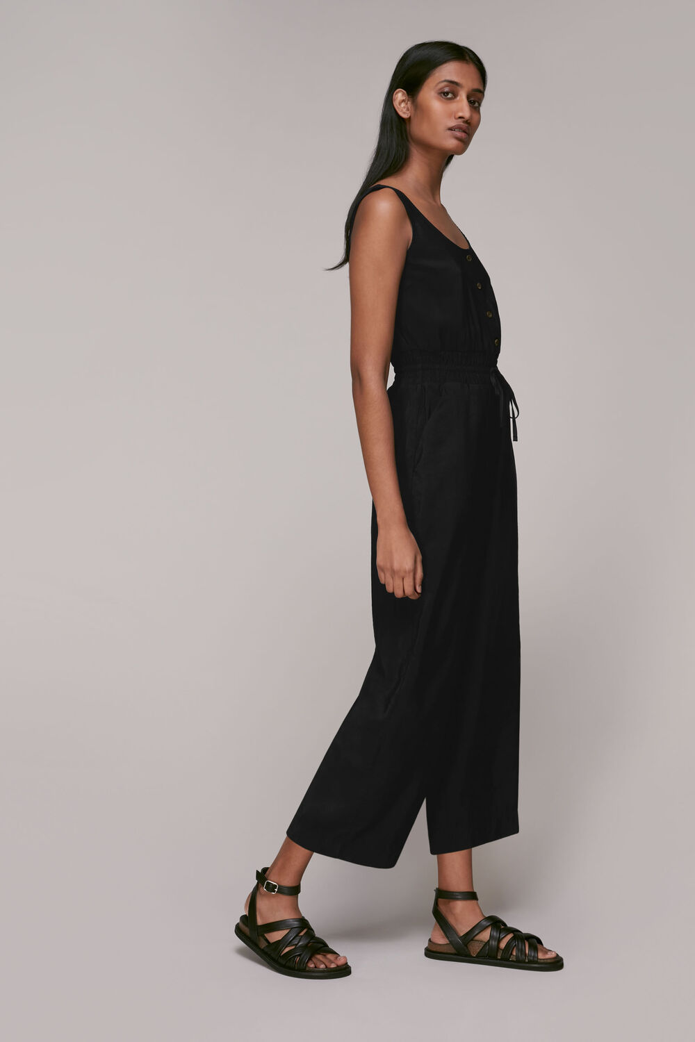 Quinn Casual Jumpsuit Black
