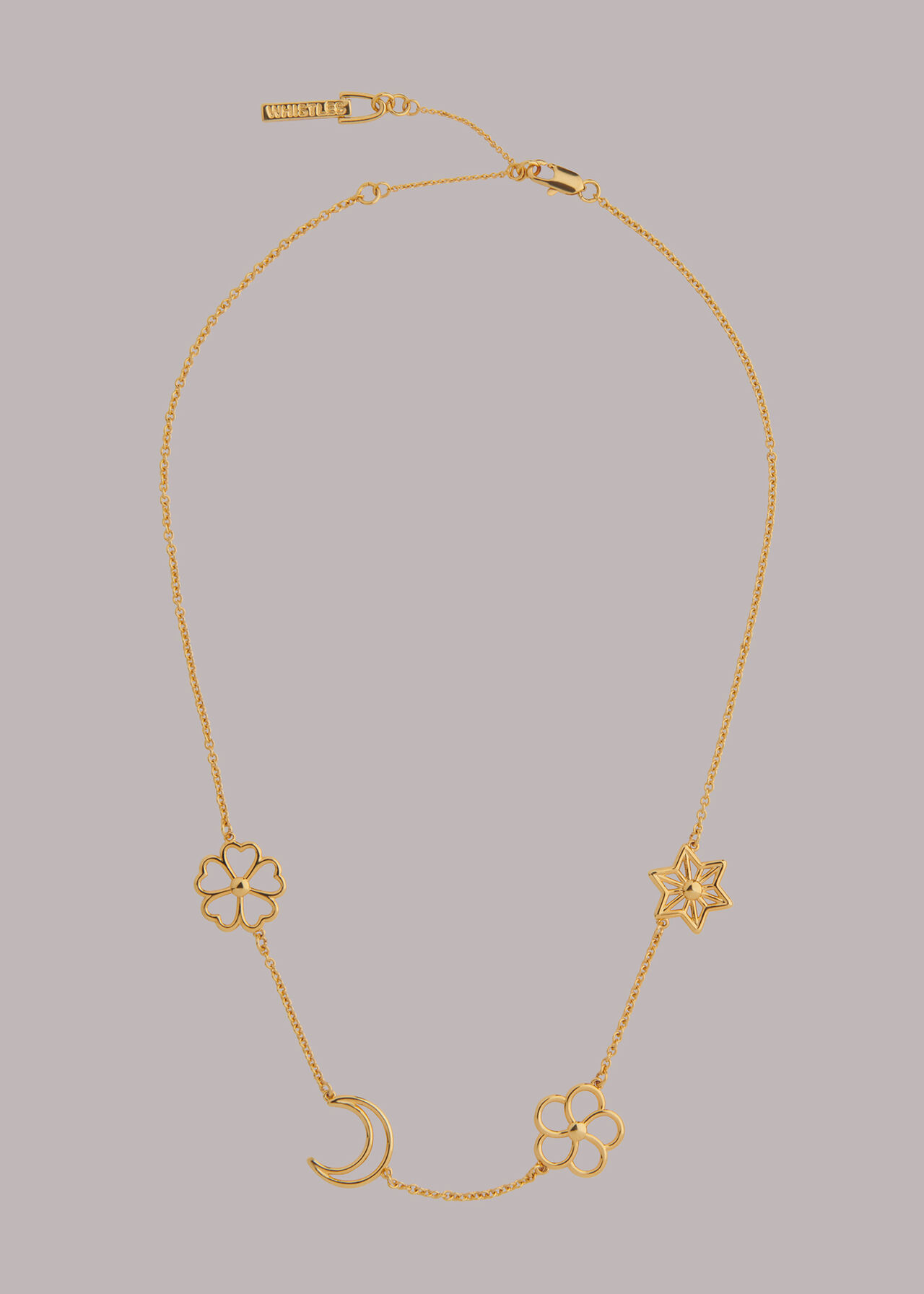 Moon Floral Necklace