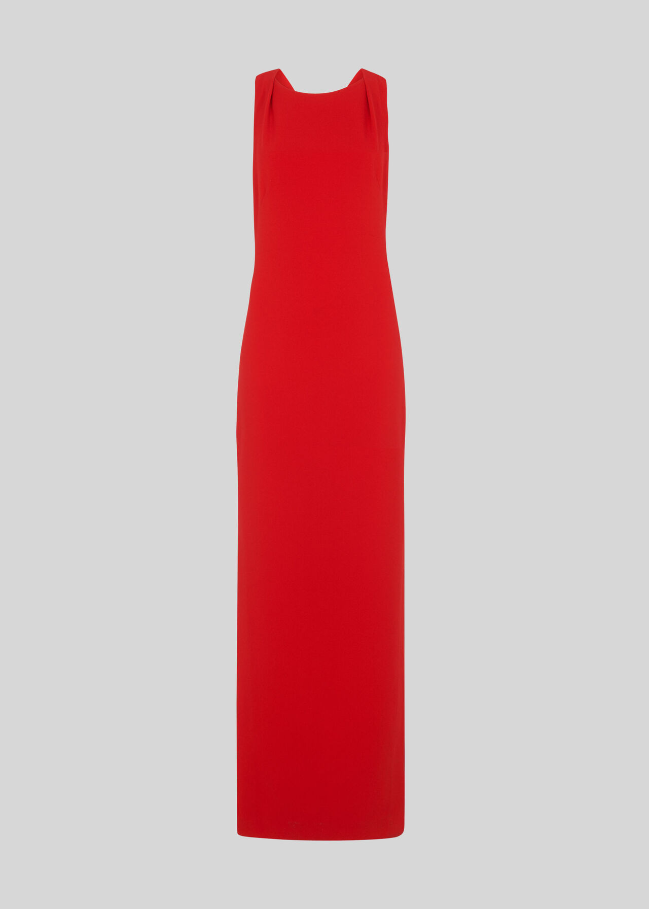 Tie Back Maxi Dress Red