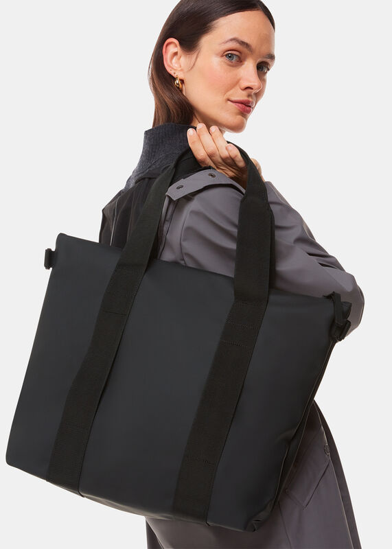 Black Rains Tote Bag