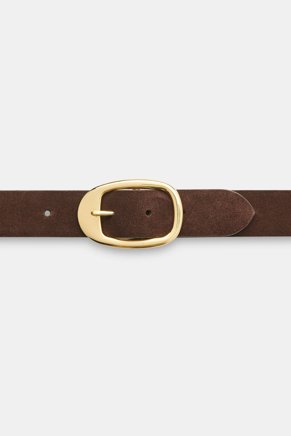 Chocolate Suede Belt