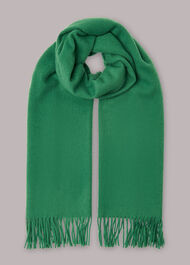 Fringed Wool Scarf